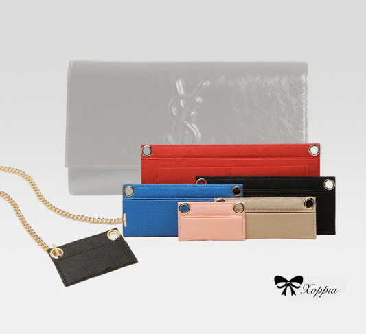 Belle De Jour Clutch Conversion Kit Felt Insert Chain | Strap Chain | Marmont Bag Strap | Chain Leather Strap