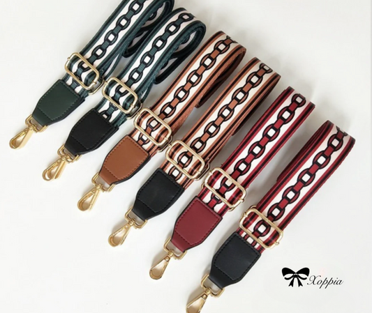 80-135cm Canvas Adjustable Replacement Strap for HandBag | Pattern Bag Strap | Kelly Evelyn Replacement Strap | Tote Bag Strap Replacement