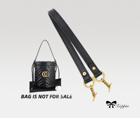 46cm 65cm Leather Crossbody Shoulder Strap Replacement | Purse Pochette Accessoires | Speedy Nano | Marmont Bucket Bag Leather Strap