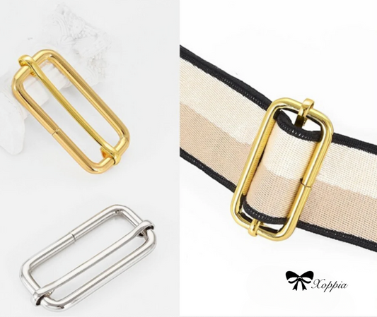 Bag Chain Adjuster Rectangle Buckles | Metal Chain Length Adjuster Clasp | Purse Strap Adjustable Buckle | Belt Adjust Buckle Chain.