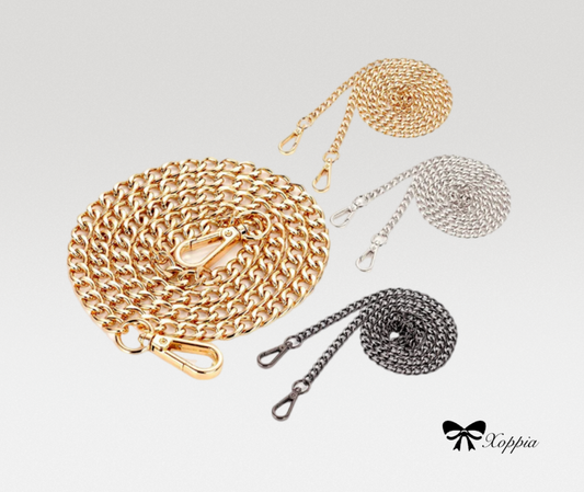 10mm Crossbody Shoulder Strap Replacement | Purse Pochette Accessoires | Metal Replacement Chain Shoulder Strap | Bag Handle Chain Strap