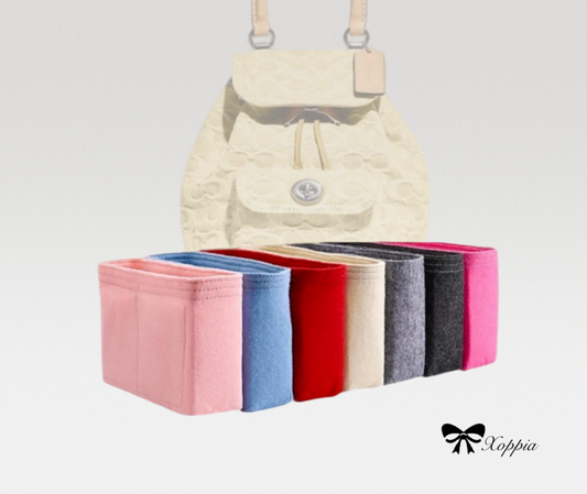 Bag Organizer For Riya Backpack 21 | Bag Insert For Bucket Bag | Felt Bag Organizer For Handbag Bag