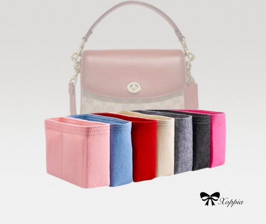 Bag Organizer For Cassie Crossbody 19 | Bag Insert For Shoulder Bag | Felt Bag Organizer For Handbag Bag