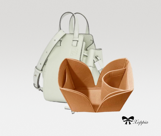 Bag Organizer For Mini Hammock drawstring | Bag Insert For Tote Bag | Felt Bag Organizer For Handbag Bag