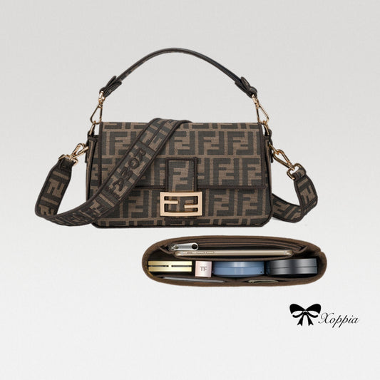 Bag Organizer For Baguette Bag. Bag Insert For Hobo Bag.