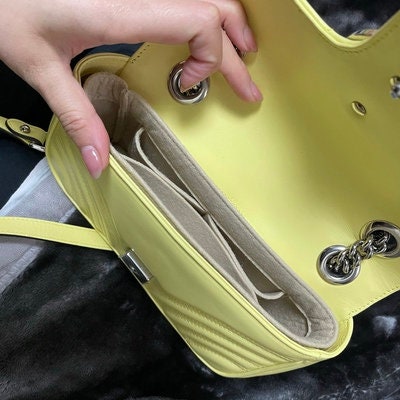 Bag Organizer For Marmont Chain Shoulder Bag. Bag Insert For Classical Bag.