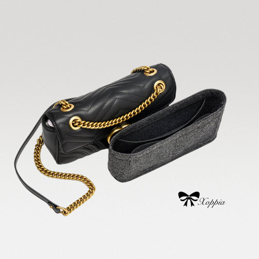 Bag Organizer For Marmont Chain Shoulder Bag. Bag Insert For Classical Bag.