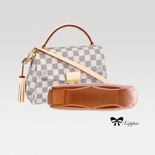 Bag Organizer For Croisette Shoulder Bag. Bag Insert For Classical Bag.