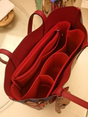 Bag Organizer For JETSET KARSON Tote Bag. Bag Insert For Classical Tote Bag.