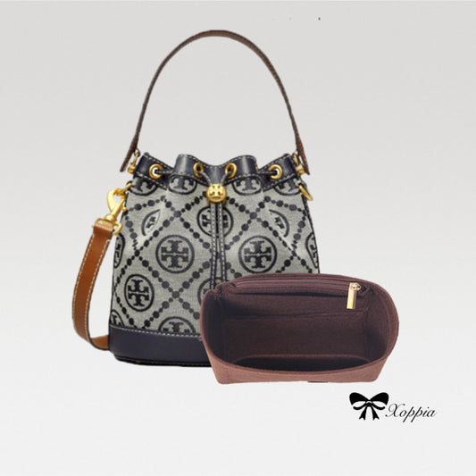 Bag Organizer For TB Monogram Bucket Bag. Bag Insert For Classical Bucket Bag.