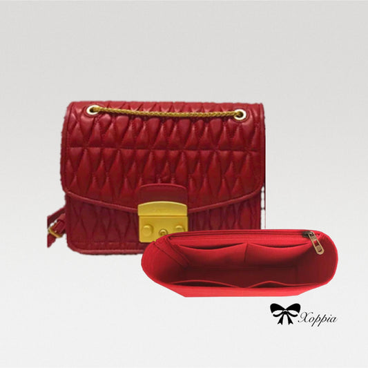 Bag Organizer For Metropolis 21/17 Chain Shoulder Bag. Bag Insert For Crossbody Bag.