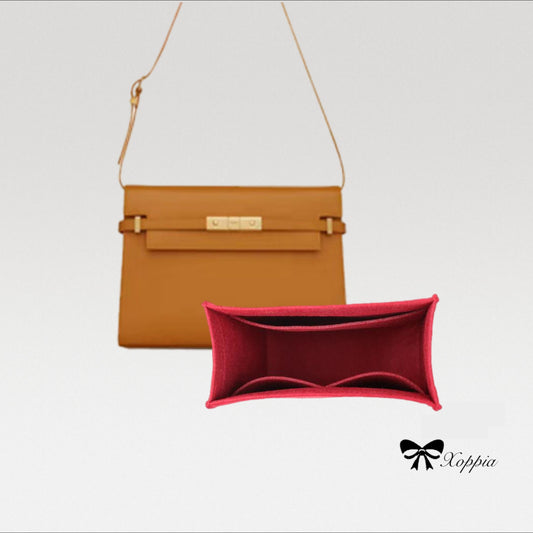 Bag Organizer For Manhattan Shoulder Bag. Bag Insert For Classical Bag.