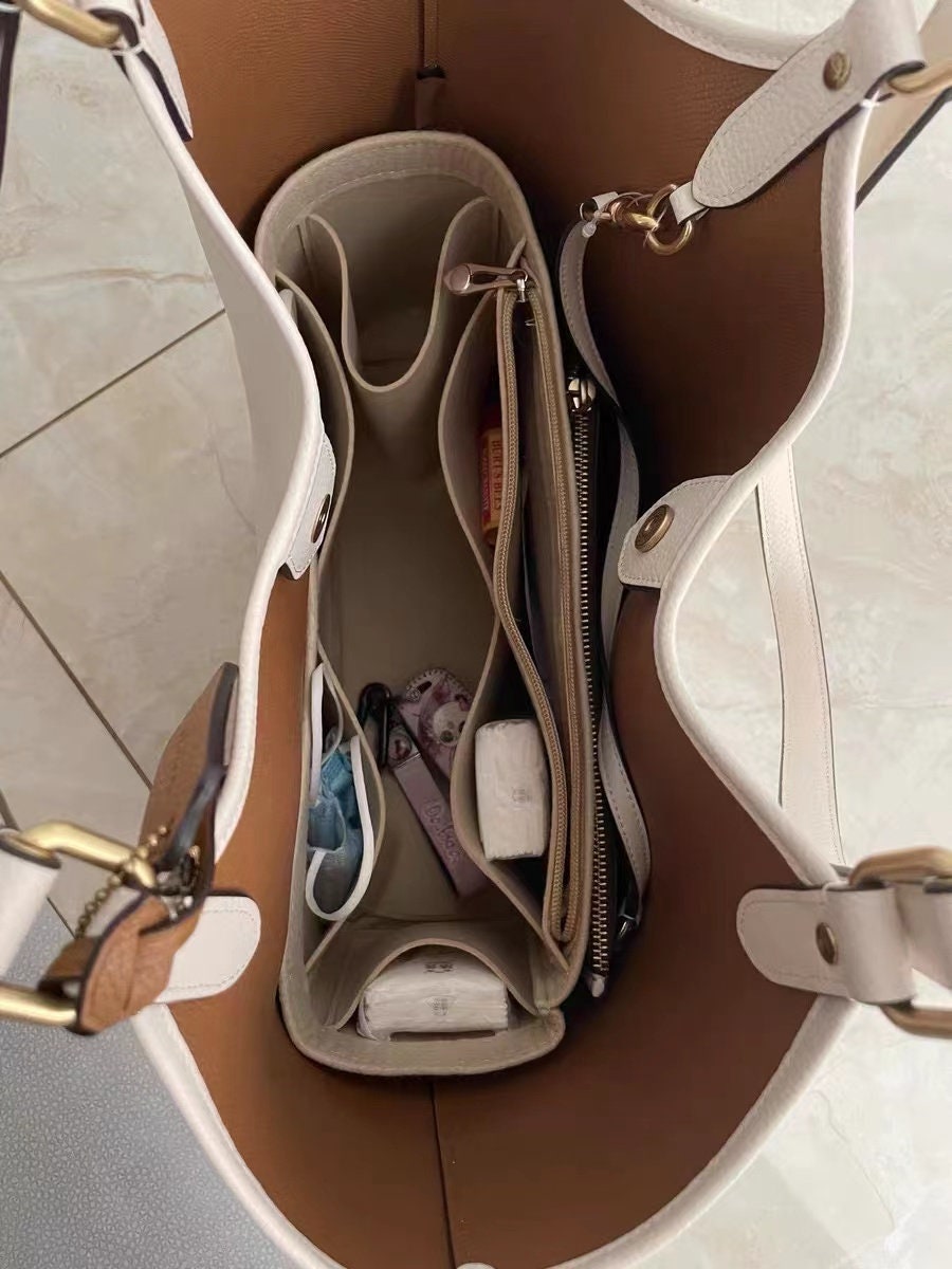 Bag Organizer For Totes Day Tote In Signature Canvas. Bag Insert For Classical Hobo Bag.