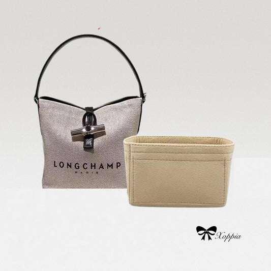 Bag Organizer For S Roseau Ecru Bucket Bag. Bag Insert For Classical Tote Bag.