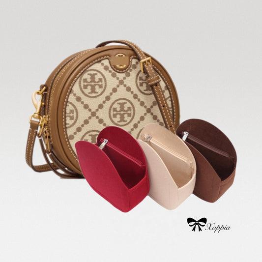 Bag Organizer For TB T Monogram Moon Mini Round Shoulder Bag. Bag Insert For Classical Tote Bag.