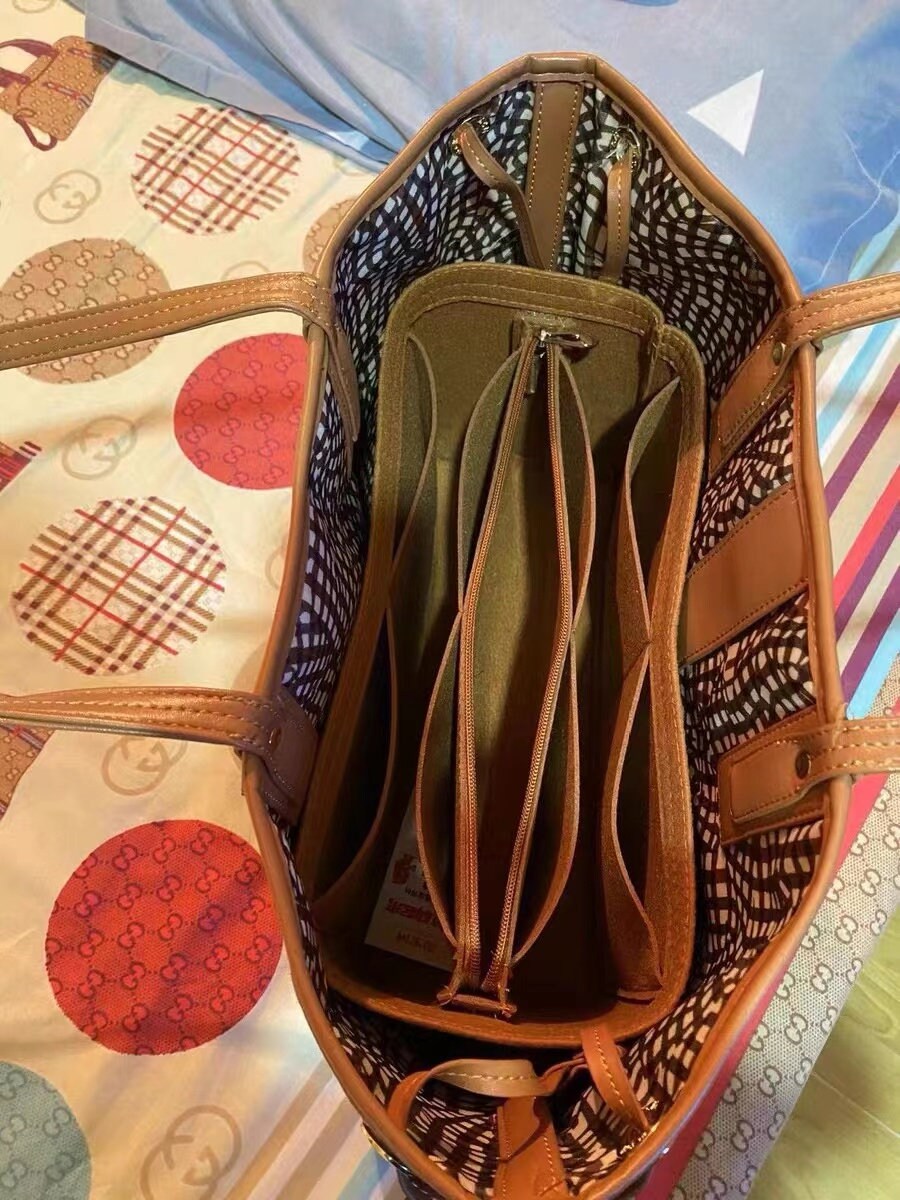 Bag Organizer For Klara Small Medium Large Coated Visetos Hobo Bag. Bag Insert For Classical Bucket Bag.