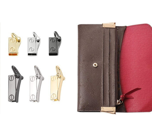 SET OF 2 Purse Bag Chain Link Buckle Spring Hooks | Metal shoulder strap buckle | Link buckle Handbag Snap | Swivel Trigger Clips Snap Loop