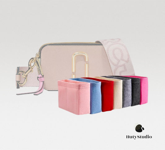 Bag Organizer For The Snapshot Camera Bag | Bag Insert For Shoulder Bag | Felt Bag Organizer For Handbag Bag