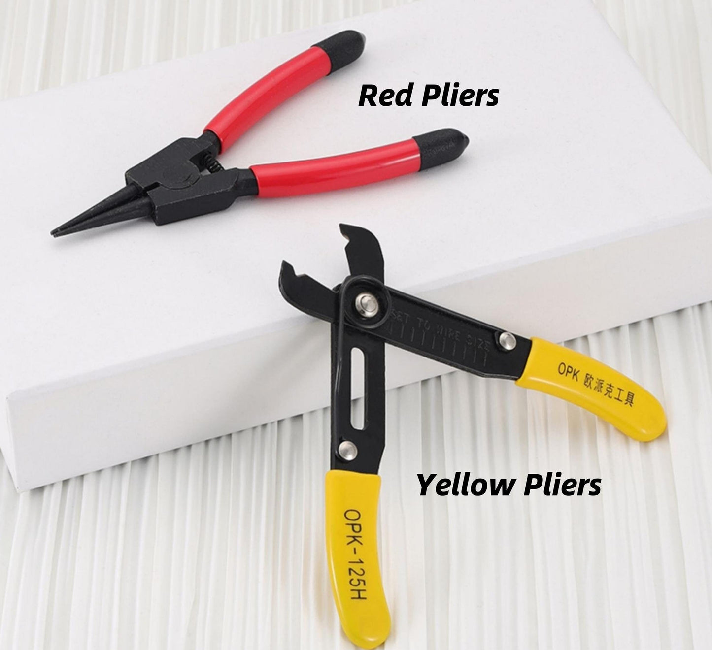Bag Chain Conversion Pliers Set | Bag Chain Cutting and Closure | Bag Chain Conversion Tool Kit | Bag Chain DIY Kit Tools
