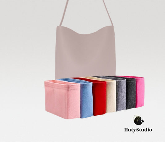 Bag Organizer For Medium N/S Park Tote in Leather | Bag Insert For Tote Bag | Felt Bag Organizer For Handbag Bag