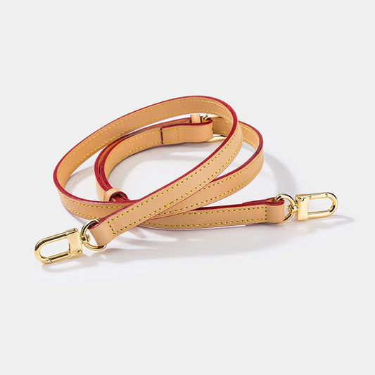 106-117cm Genuine Vachetta Leather Shoulder Strap Replacement | Handbag Leather Strap | Short Bag Strap | Real Leather Strap