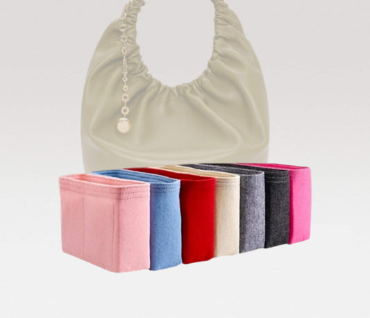 Bag Organizer For Squeeze bag | Bag Insert For Tote Bag | Felt Bag Organizer For Handbag Bag