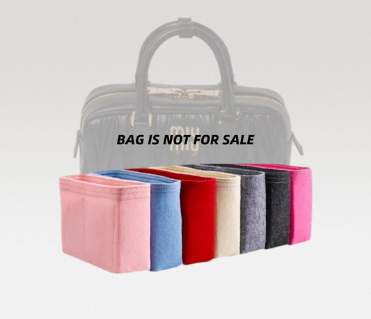 Bag Organizer For Arcadie Leather bag | Bag Insert For Shoulder Bag | Felt Bag Organizer For Handbag Bag