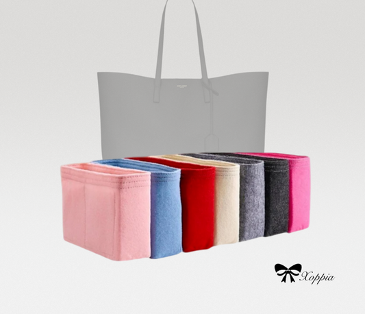 Bag Organizer For SHOPPING E/W Tote Bag | Bag Insert For Tote Bag | Felt Bag Organizer For Handbag Bag