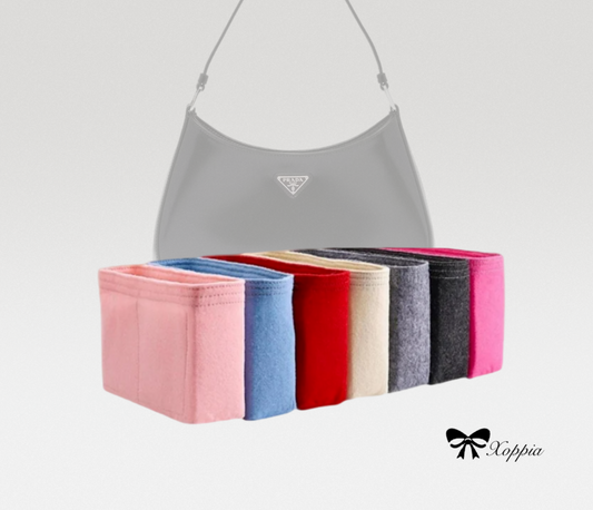  Zoomoni Premium Bag Organizer for Prada Re-Edition 2005  Shoulder Bag Insert [Set of 2] (Handmade/20 Color Options) [Purse  Organiser, Liner, Insert, Shaper] : Handmade Products