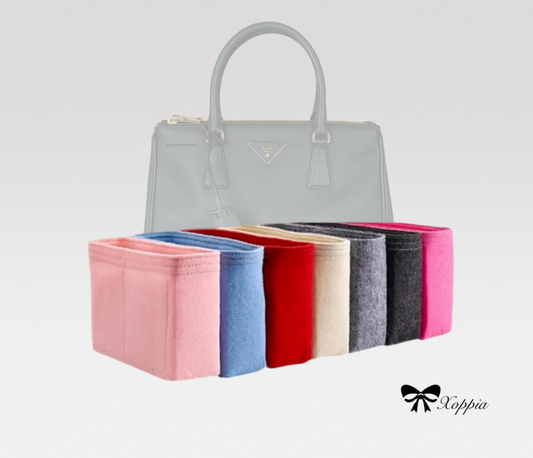 Bag Organizer For Galleria Small Saffiano Leather Double Bag | Bag Insert For Tote Bag | Felt Bag Organizer For Handbag Bag