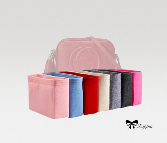Bag Organizer For DISCO Shoulder Bag | Bag Insert For Shoulder Bag | Felt Bag Organizer For Handbag Bag