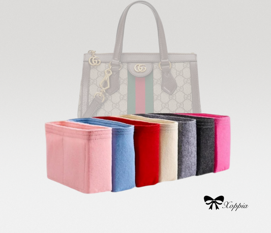 Bag Organizer For Ophidia tote Organizer | Bag Insert For Shoulder Bag | Felt Bag Organizer For Handbag Bag