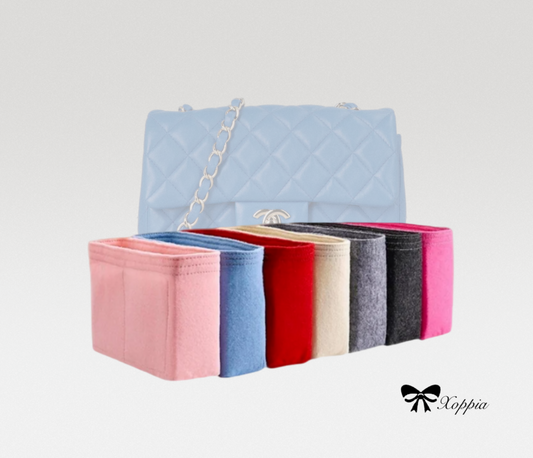 Bag Organizer For Rectangular Flap Bag Mini | Bag Insert For Shoulder Bag | Felt Bag Organizer For Handbag Bag