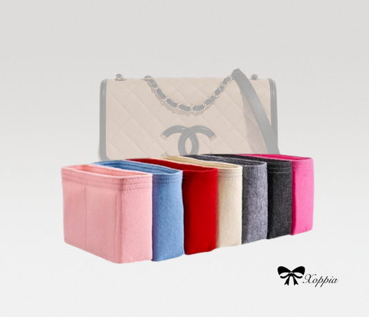 Bag Organizer For Filigree Flap Bag | Bag Insert For Shoulder Bag | Felt Bag Organizer For Handbag Bag