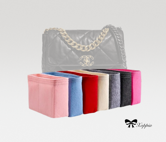 Bag Organizer For 19 Flap Handbag Chain Shoulder Bag | Bag Insert For Shoulder Bag | Felt Bag Organizer For Handbag Bag