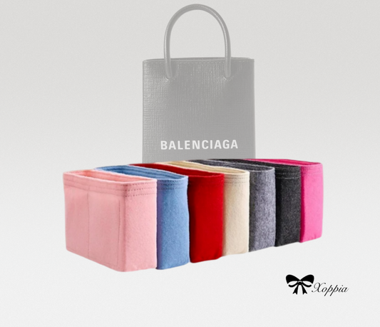 Bag Organizer For MINI SHOPPING BAG | Bag Insert For Tote Bag | Felt Bag Organizer For Handbag Bag