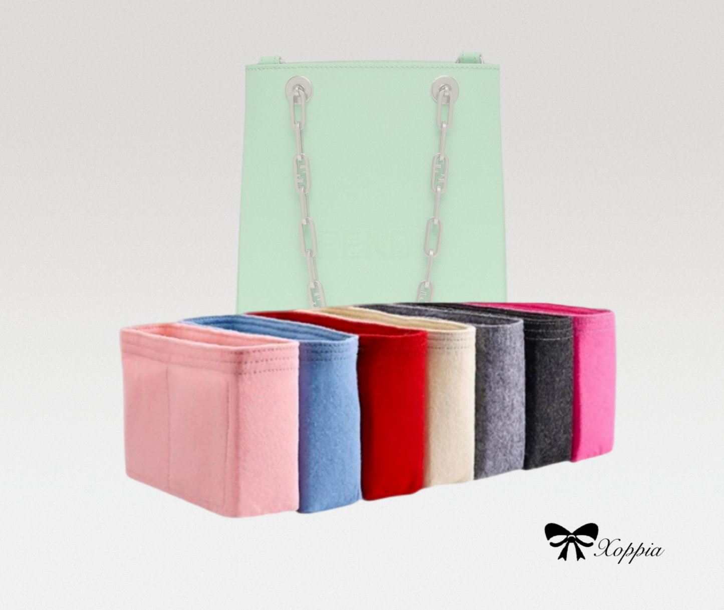 Bag Organizer For Pack Small Medium | Bag Insert For Tote Bag | Felt Bag Organizer For Handbag Bag