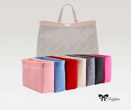 Bag Organizer For Peekaboo x tote Bags | Bag Insert For Tote Bag | Felt Bag Organizer For Handbag Bag