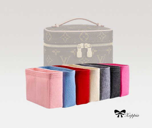 Bag Organizer For Nice MINI NANO Bag | Bag Insert For Shoulder Bag | Felt Bag Organizer For Handbag Bag