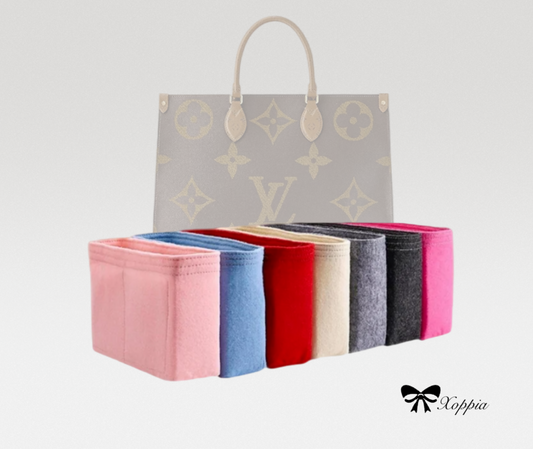 Bag Organizer For Onthego MM GM Handbags | Bag Insert For Tote Bag | Felt Bag Organizer For Handbag Bag