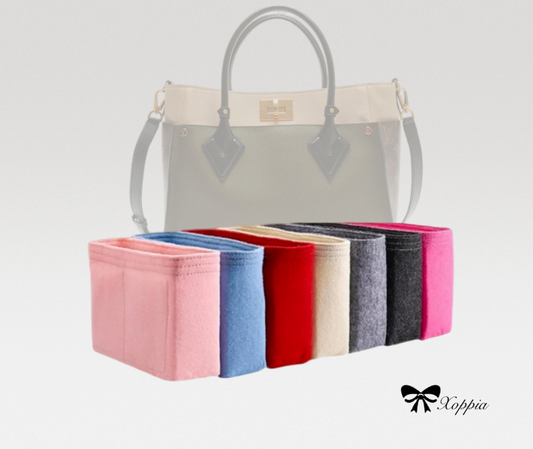 Bag Organizer For On My Side Bag PM MM GM | Bag Insert For Shoulder Bag | Felt Bag Organizer For Handbag Bag