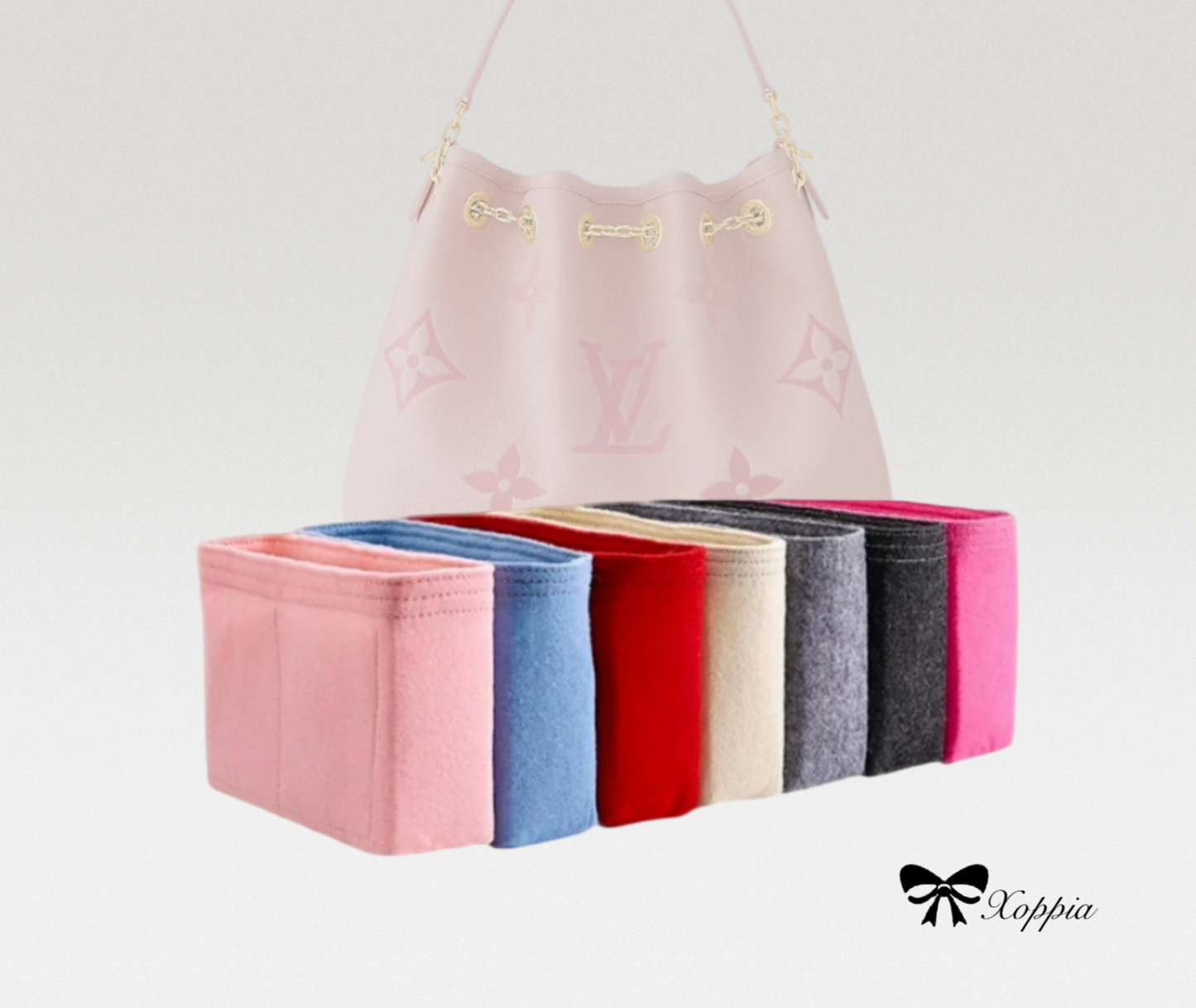 Bag Organizer For Summer Bundle | Bag Insert For Shoulder Bag | Felt Bag Organizer For Handbag Bag