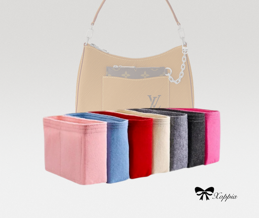 Bag Organizer For Marelle Shoulder Bag | Bag Insert For Shoulder Bag | Felt Bag Organizer For Handbag Bag