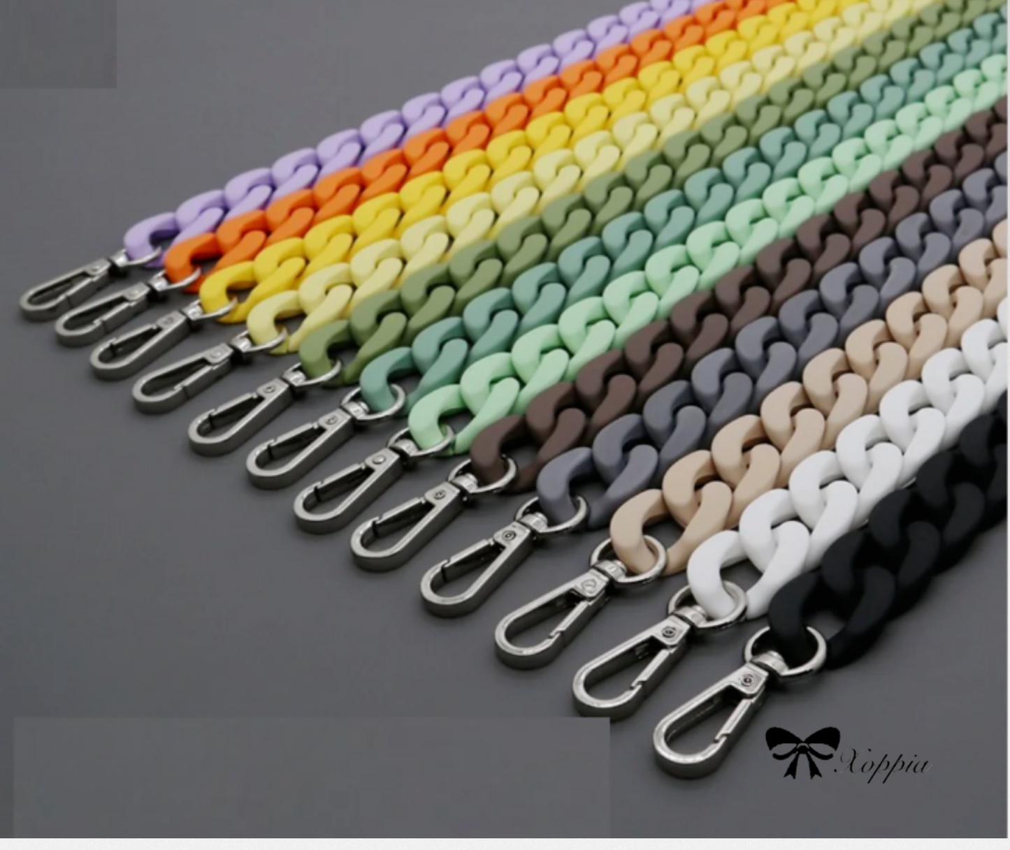 40cm Acrylic High Quality Purse Chain Replacement Strap for HandBag | Resin Shoulder Handbag Strap | Replacement Handle Chain