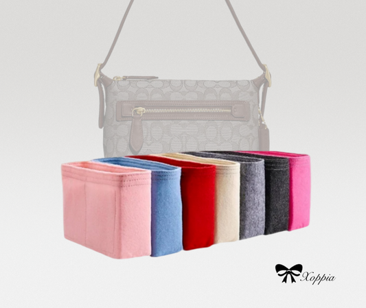 Bag Organizer For Demi Bag | Bag Insert For Shoulder Bag | Felt Bag Organizer For Handbag Bag