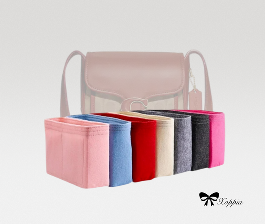 Bag Organizer For Tabby Messenger 19 In Signature Canvas | Bag Insert For Shoulder Bag | Felt Bag Organizer For Handbag Bag