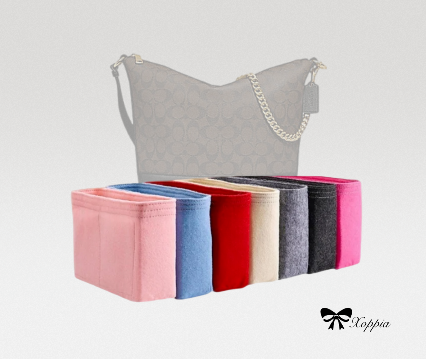 Bag Organizer For Paxton Duffle Bag | Bag Insert For Tote Bag | Felt Bag Organizer For Handbag Bag