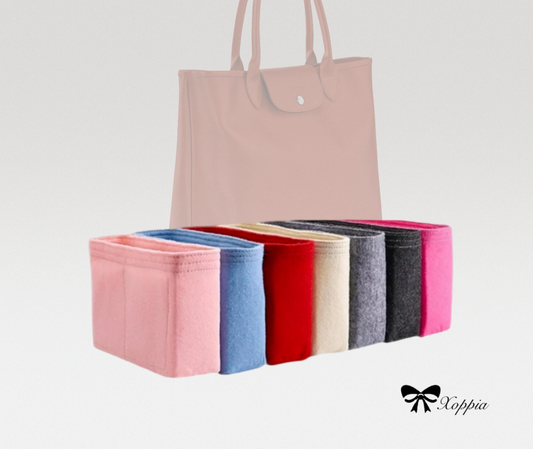 Bag Organizer For LE PLIAGE CITY Tote bag L | Bag Insert For Backpack Bag | Felt Bag Organizer For Designer Bag