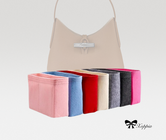 Bag Organizer For ROSEAU Hobo Bag | Bag Insert For Shoulder Bag | Felt Bag Organizer For Handbag Bag