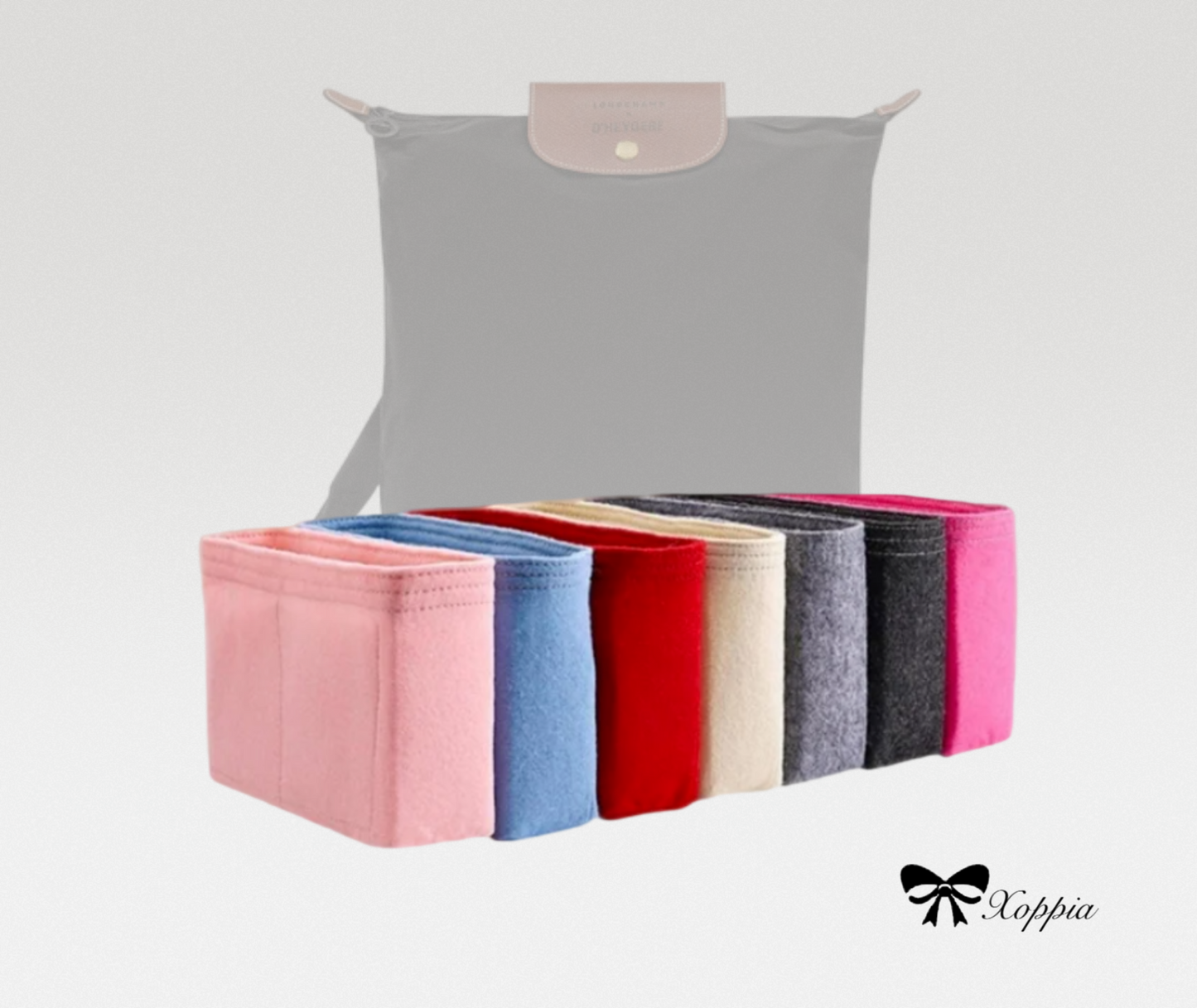 Bag Organizer For X D'HEYGE Crossbody bag/Backpack  | Bag Insert For Backpack Bag | Felt Bag Organizer For Designer Bag